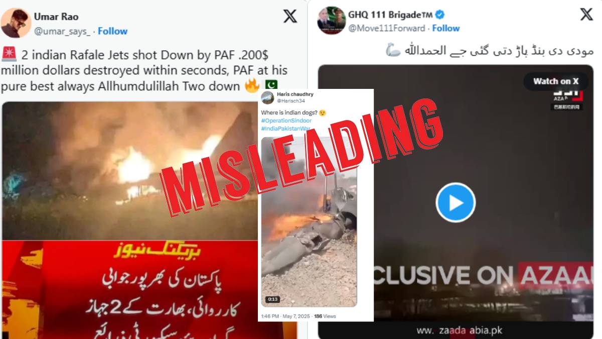 Misleading claims being shared