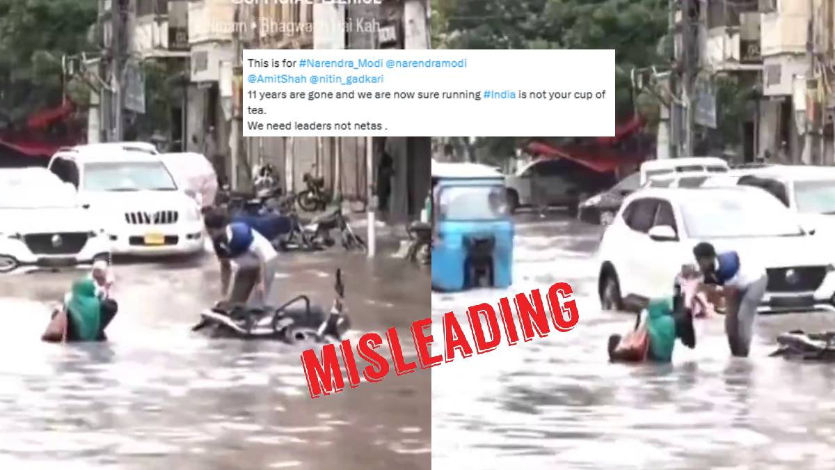 Viral video shared with misleading claim