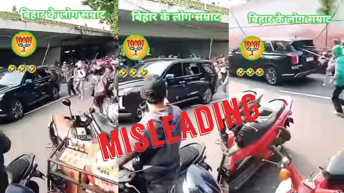 Unrelated video shared as recent from Bihar