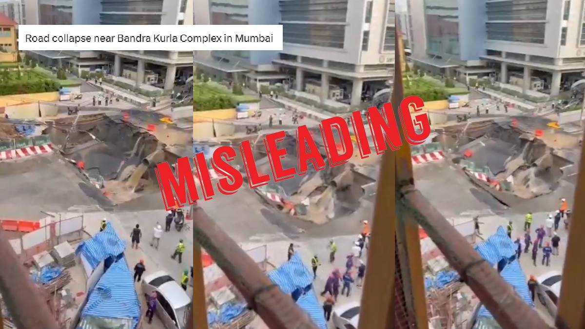 Unrelated video shared with misleading claim