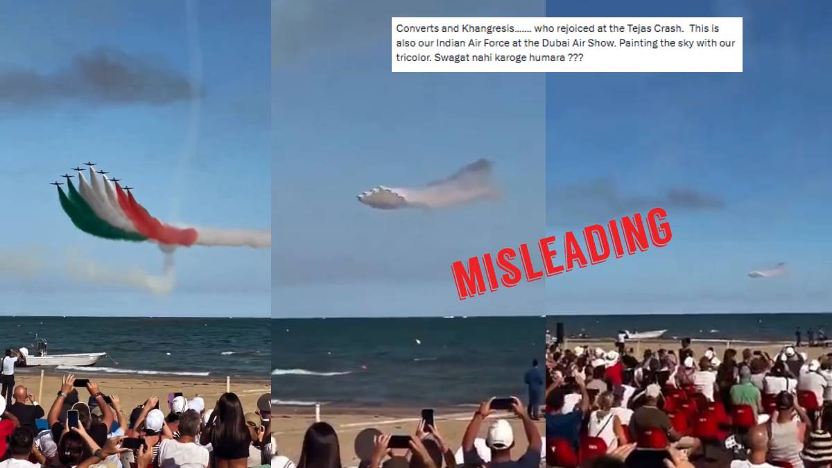 Old video shared as recent with misleading claim