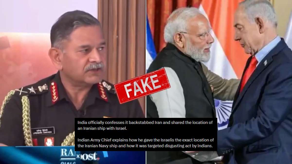 AI manipulated video shared as real