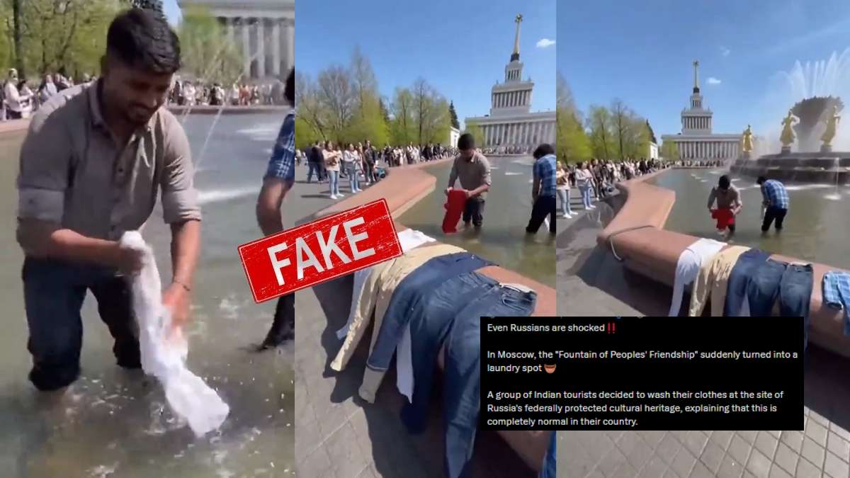 AI generated video shared as real