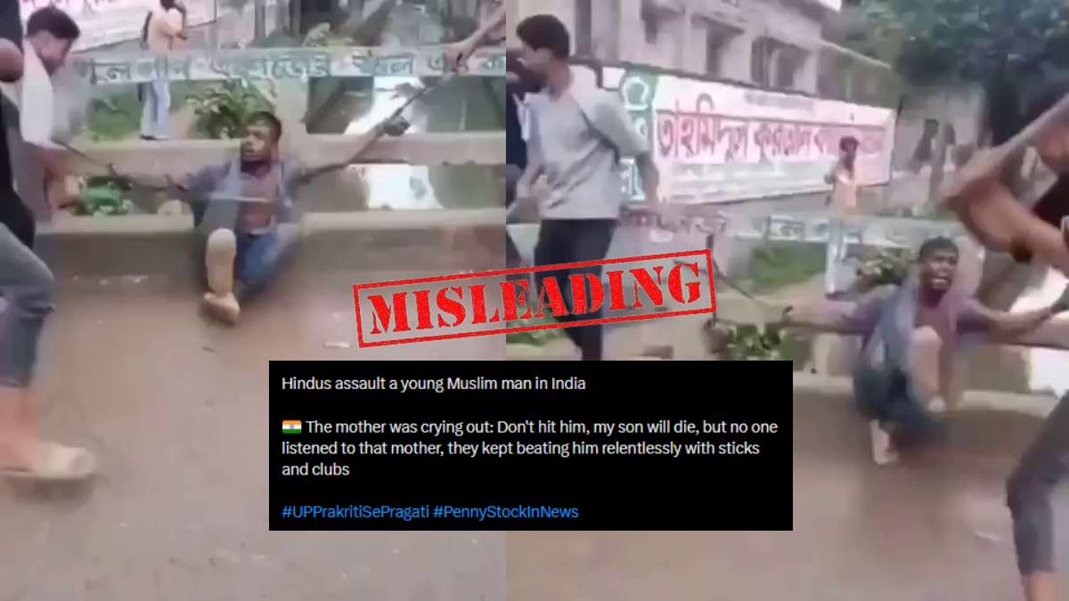 Old, unrelated video shared as recent from India